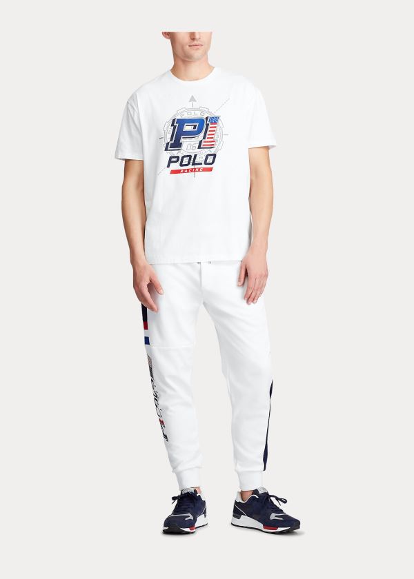 T Shirt Polo Ralph Lauren Classic Fit Racing Homem 74615-LOKT